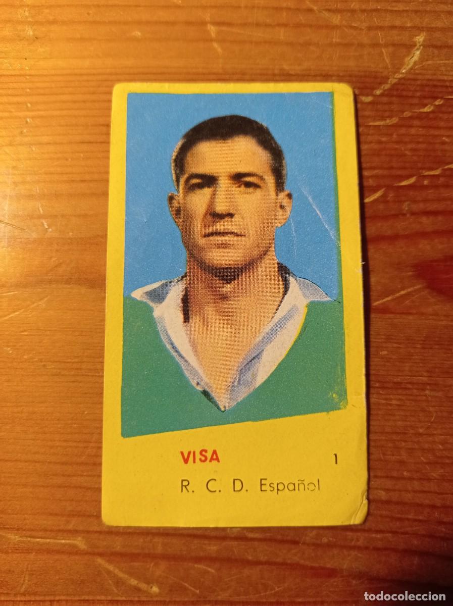 Cromos de f&uacute;tbol: Visa 1 Espa&ntilde;ol - Campeones Bruguera 1960 1961 60 61