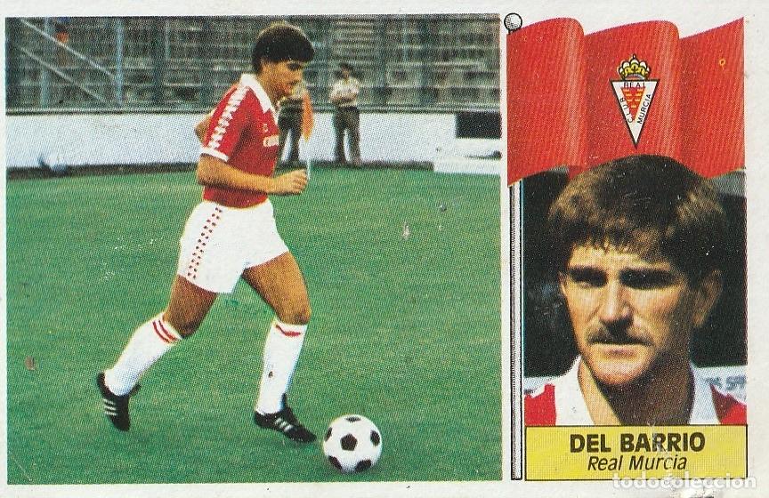 Cromos de f&uacute;tbol: ESTE 86-87. DEL BARRIO. RECUPERADO DE &Aacute;LBUM.