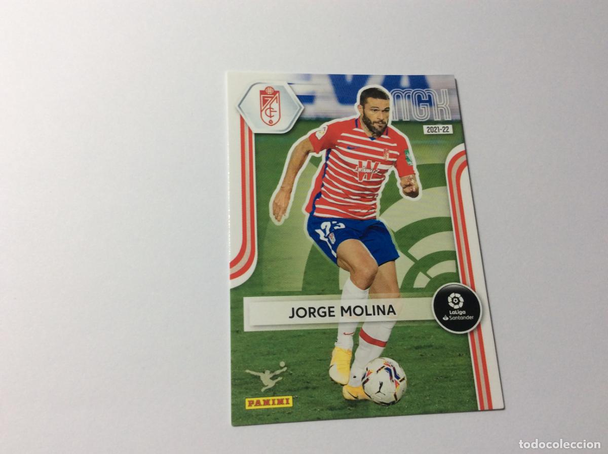 Cromos de f&uacute;tbol: Jorge Molina Granada MGK 2021 2022 21 22 Panini