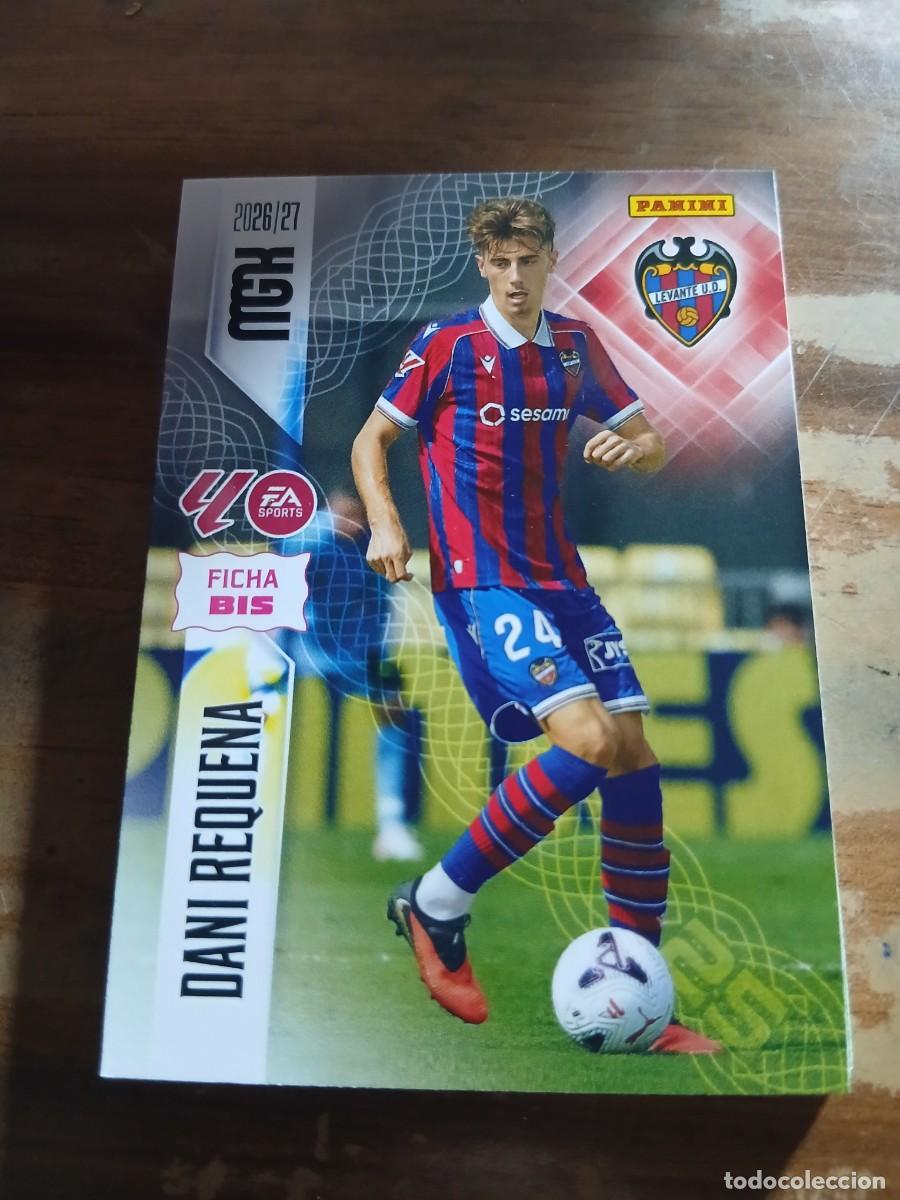 Cromos de f&uacute;tbol: CARD MEGACRACKS TEMPORADA 26/27: FICHA BIS DANI REQUENA, N&deg; 208 BIS