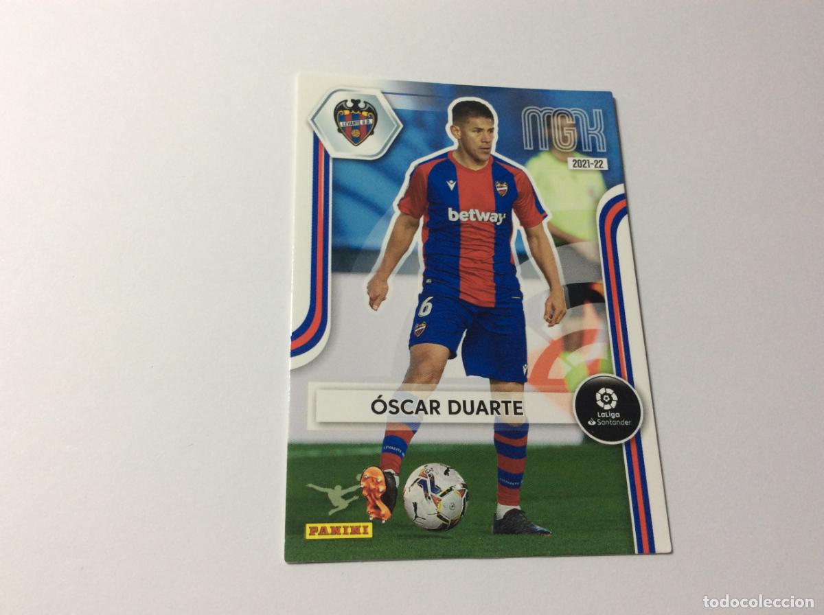 Cromos de f&uacute;tbol: Oscar Duarte Levante MGK 2021 2022 21 22 Panini