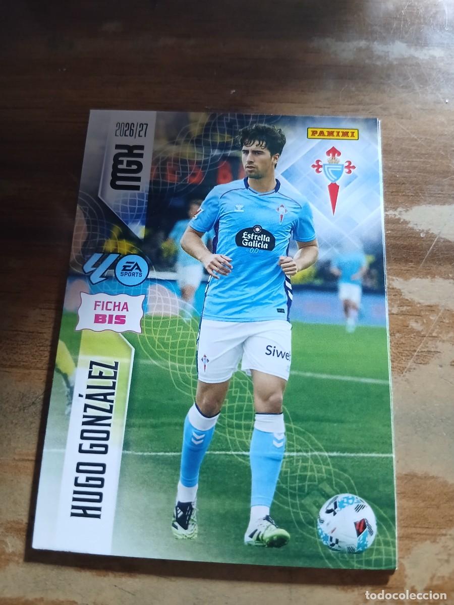 Cromos de f&uacute;tbol: CARD MEGACRACKS TEMPORADA 26/27: FICHA BIS HUGO GONZ&Aacute;LEZ, N&deg; 123 BIS
