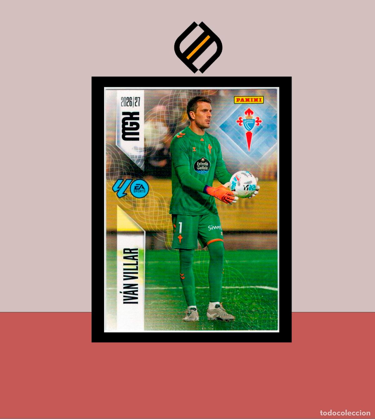 Cromos de f&uacute;tbol: MEGACRACKS 2026 2027 26 27 PANINI N&ordm; 111 IV&Aacute;N VILLAR CELTA DE VIGO COLECCI&Oacute;N ALB&Uacute;M MGK