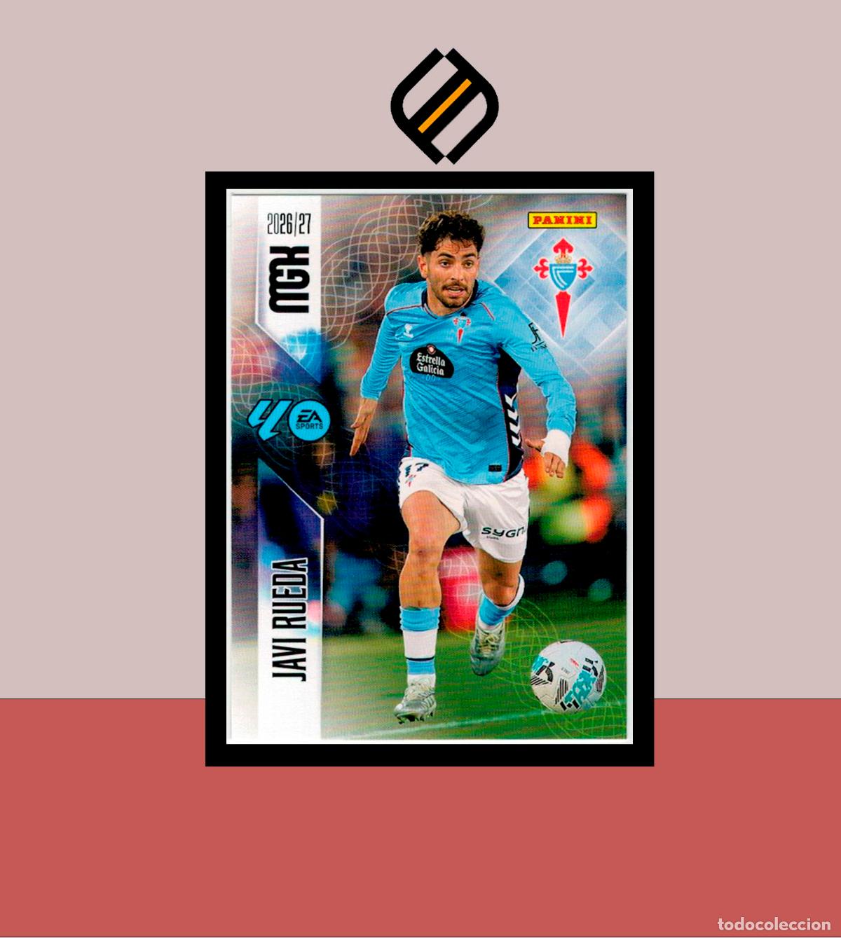 Cromos de f&uacute;tbol: MEGACRACKS 2026 2027 26 27 PANINI N&ordm; 112 JAVI RUEDA CELTA DE VIGO COLECCI&Oacute;N ALB&Uacute;M MGK