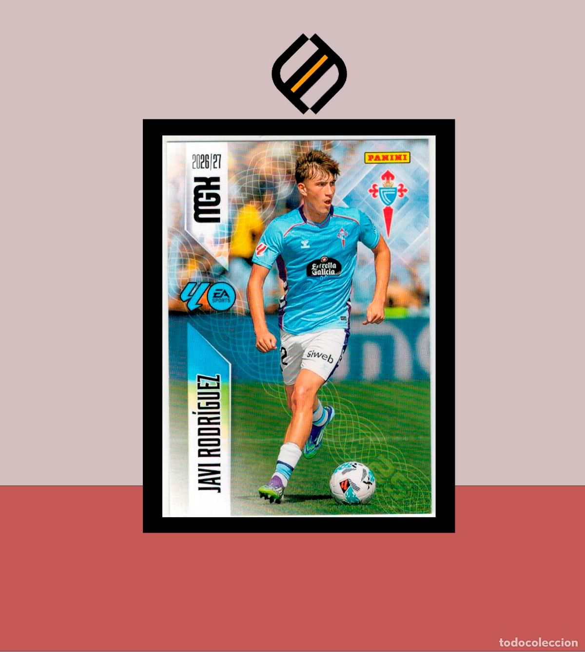 Cromos de f&uacute;tbol: MEGACRACKS 2026 2027 26 27 PANINI N&ordm; 114 JAVI RODR&Iacute;GUEZ CELTA DE VIGO COLECCI&Oacute;N ALB&Uacute;M MGK