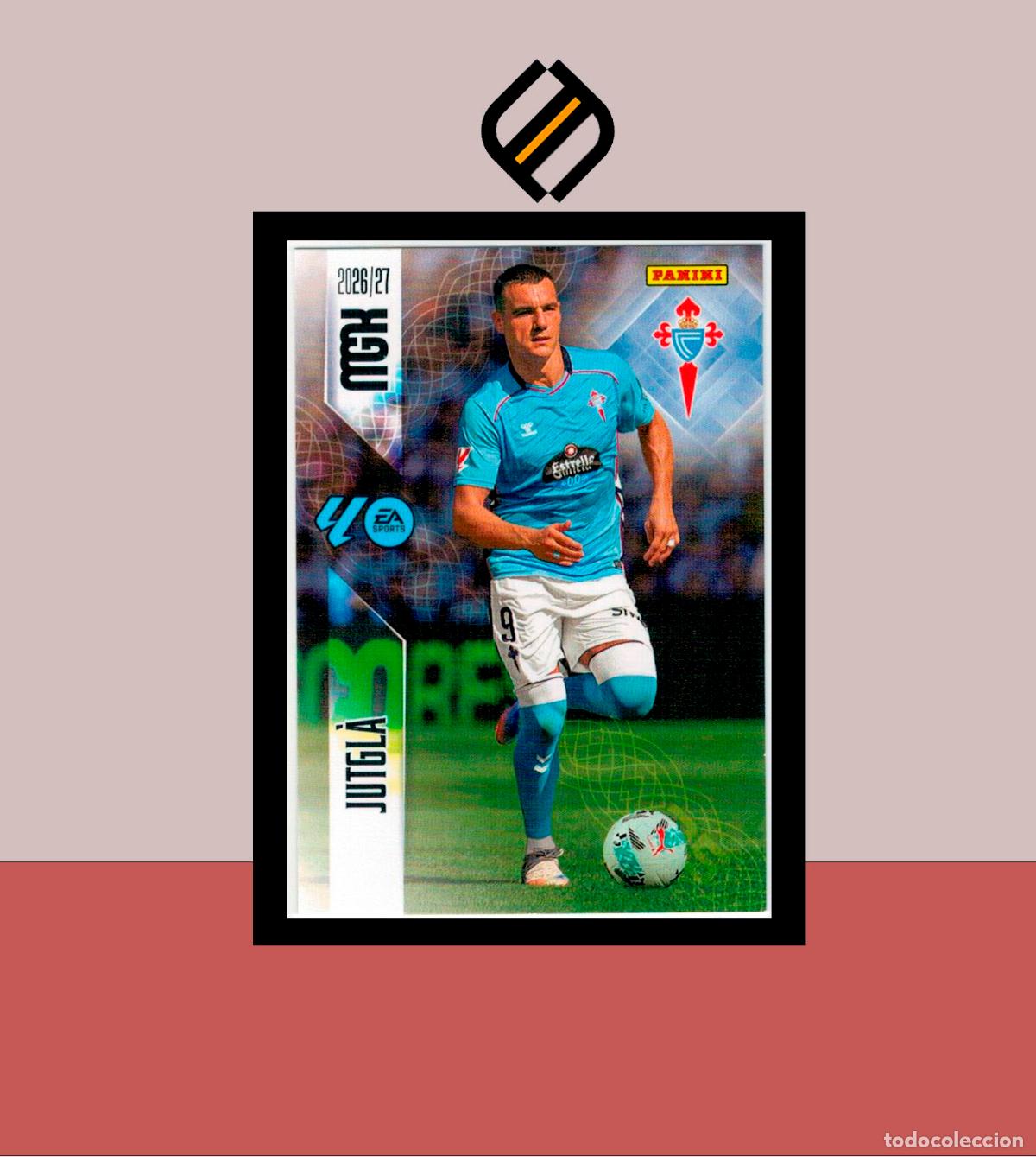 Cromos de f&uacute;tbol: MEGACRACKS 2026 2027 26 27 PANINI N&ordm; 126 JUTGL&Aacute; CELTA DE VIGO COLECCI&Oacute;N ALB&Uacute;M MGK