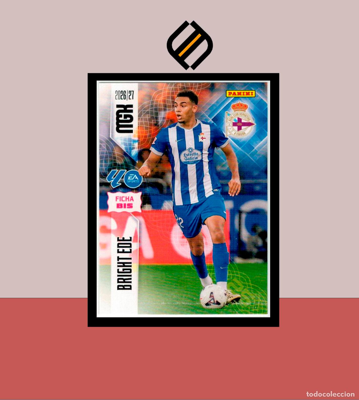 Cromos de f&uacute;tbol: MEGACRACKS 2026 2027 26 27 PANINI N&ordm; 133 BIS BRIGHT EDE COLOCA DEPORTIVO CORU&Ntilde;A COLECCI&Oacute;N 2 ED MGK