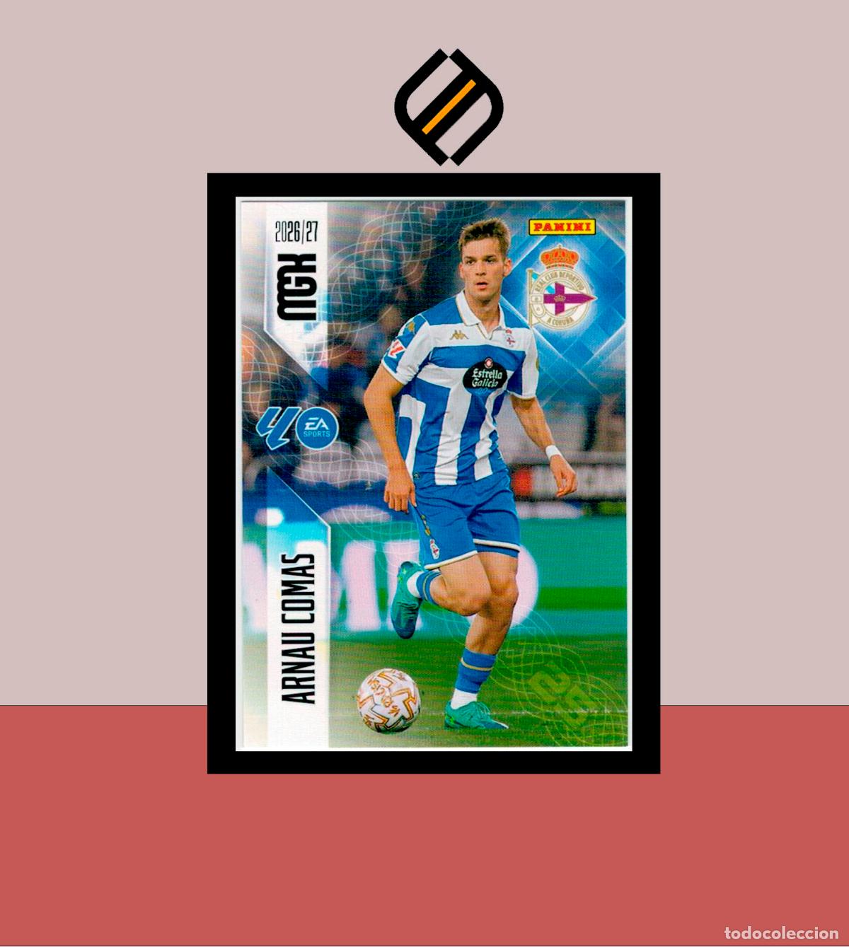 Cromos de f&uacute;tbol: MEGACRACKS 2026 2027 26 27 PANINI N&ordm; 134 ARNAU COMAS DEPORTIVO CORU&Ntilde;A COLECCI&Oacute;N ALB&Uacute;M MGK