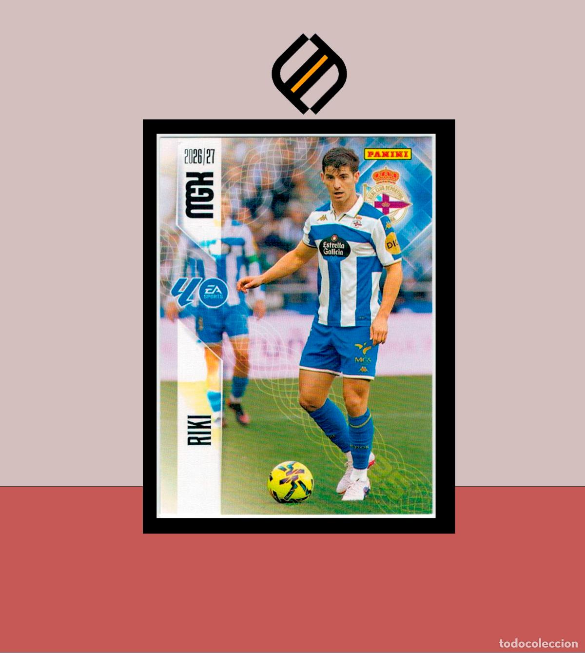Cromos de f&uacute;tbol: MEGACRACKS 2026 2027 26 27 PANINI N&ordm; 137 RIKI DEPORTIVO CORU&Ntilde;A COLECCI&Oacute;N ALB&Uacute;M MGK