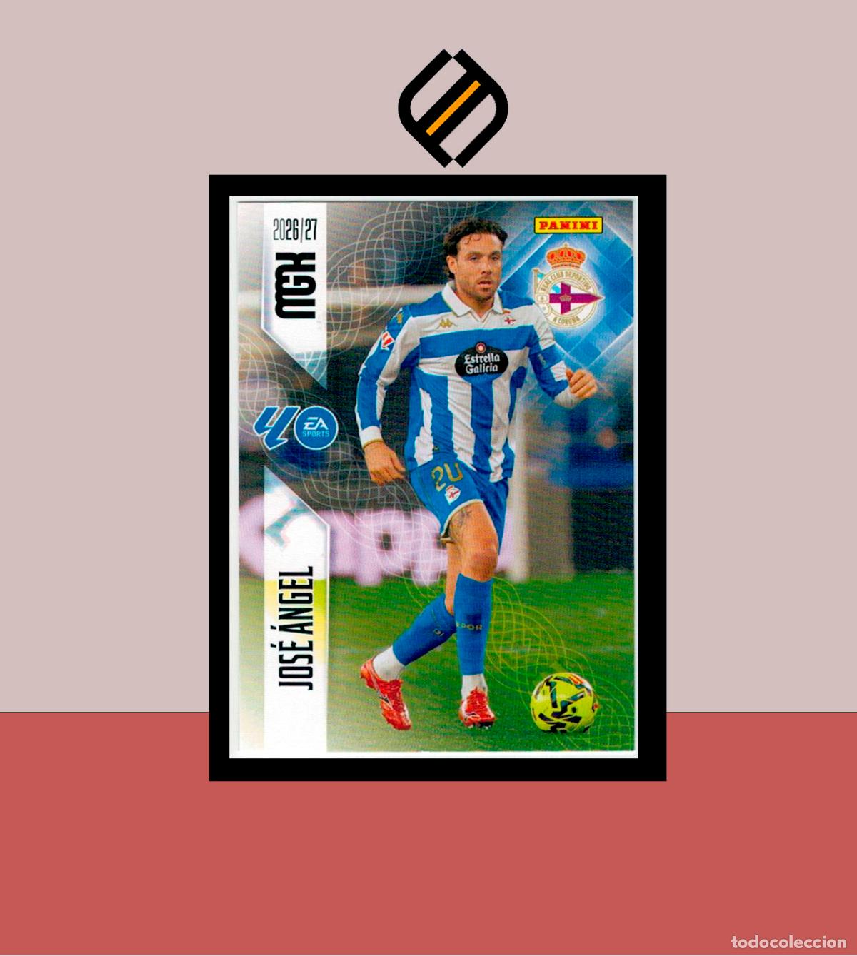 Cromos de f&uacute;tbol: MEGACRACKS 2026 2027 26 27 PANINI N&ordm; 139 JOS&Eacute; &Aacute;NGEL DEPORTIVO CORU&Ntilde;A COLECCI&Oacute;N ALB&Uacute;M MGK