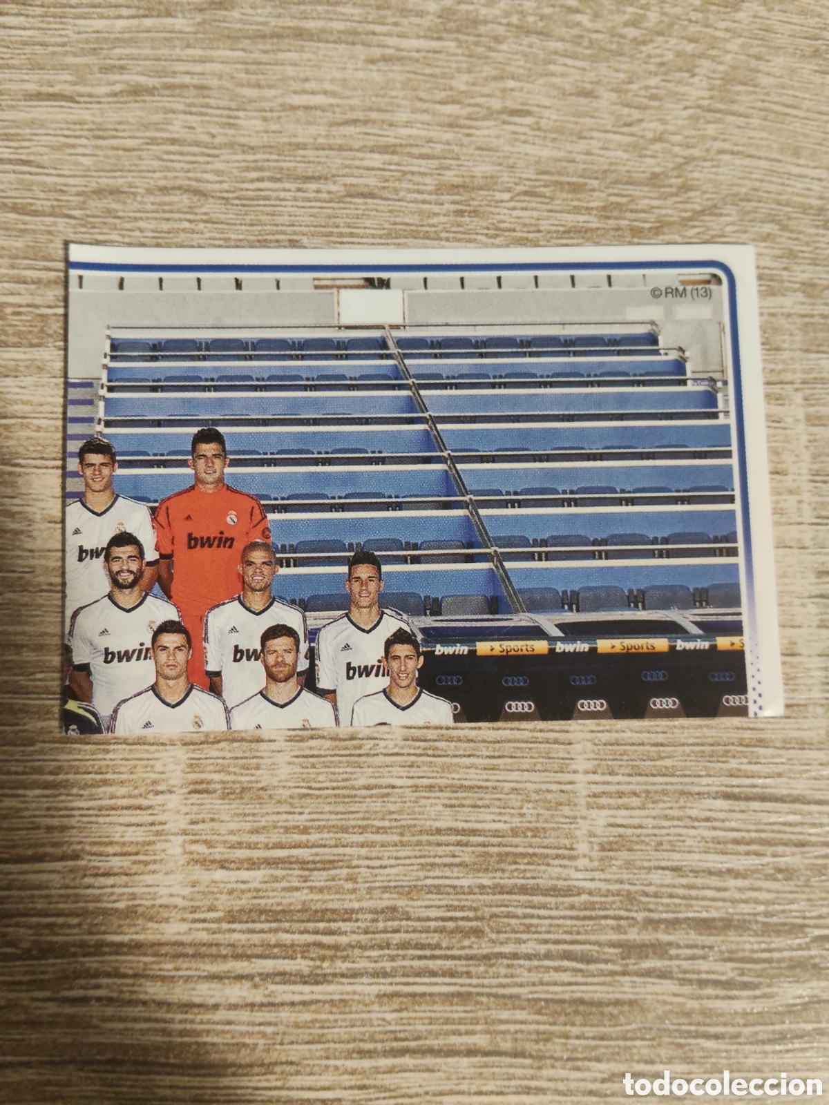 Cromos de f&uacute;tbol: Panini Real Madrid liga 2012 2013 12 13 3 plantilla