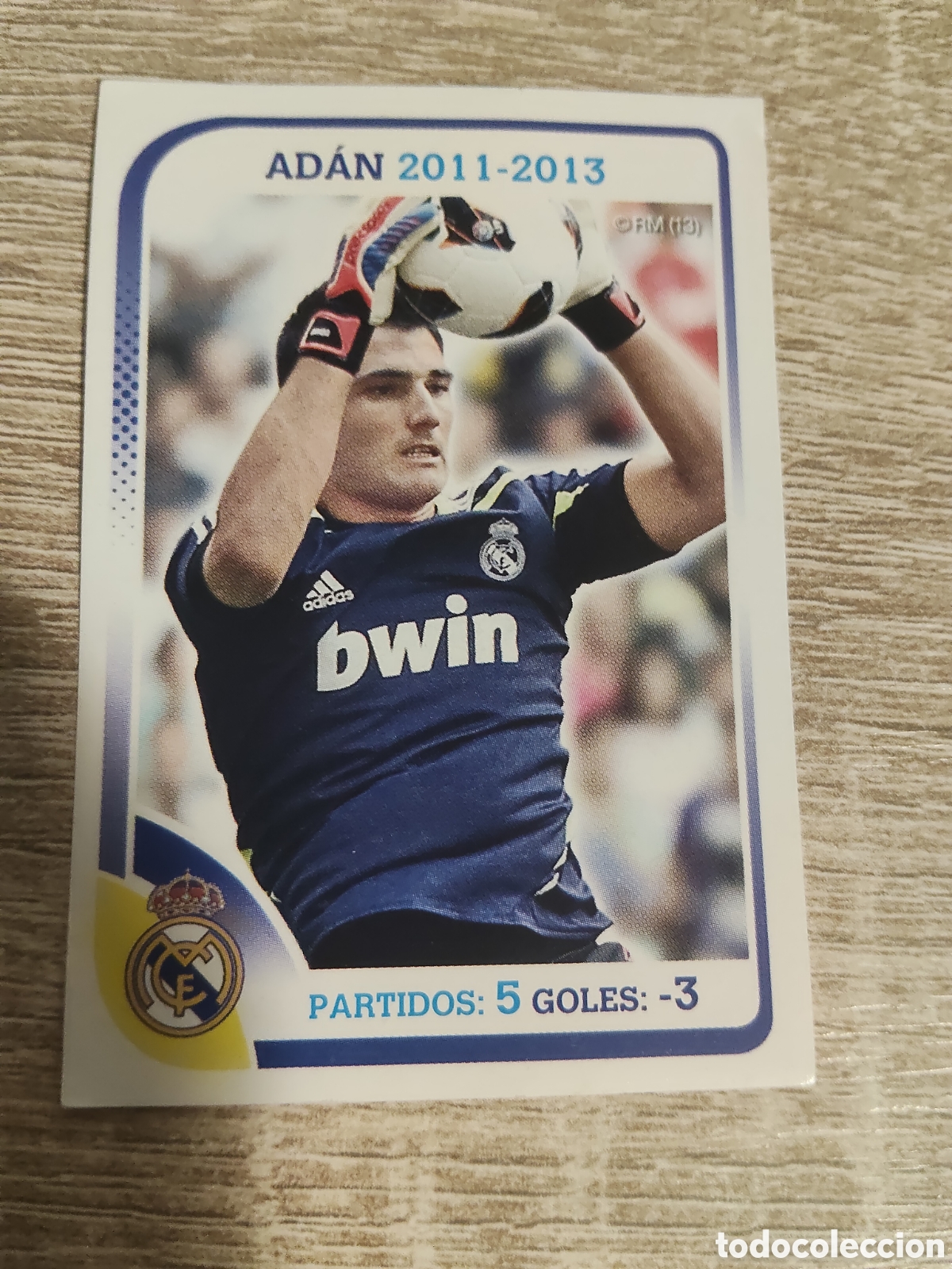 Cromos de f&uacute;tbol: Panini Real Madrid liga 2012 2013 12 13 46 Ad&aacute;n
