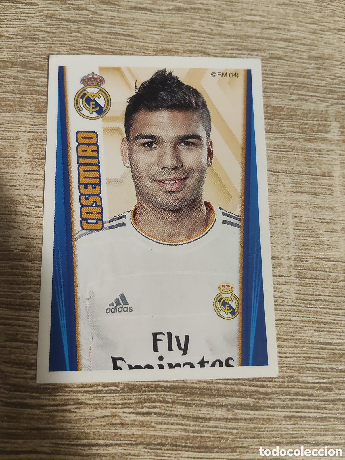 Cromos de f&uacute;tbol: Panini Real Madrid liga 2013 2014 13 14 111 Casemiro