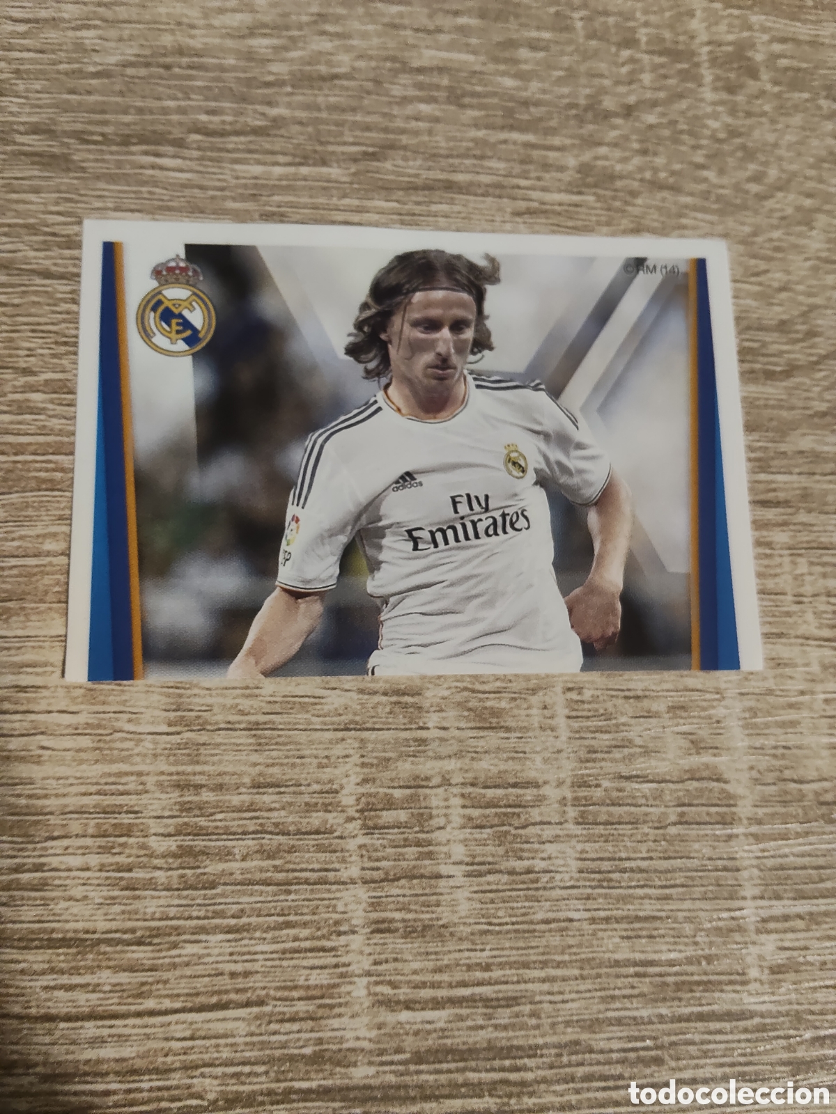 Cromos de f&uacute;tbol: Panini Real Madrid liga 2013 2014 13 14 133 Modric