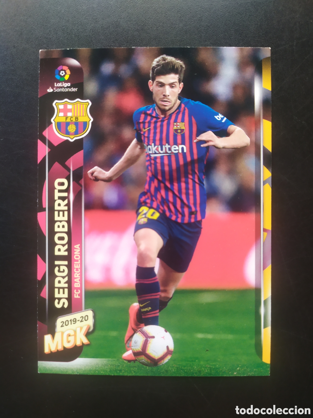 Cromos de f&uacute;tbol: Megacracks 2019 2020 19 20 panini Sergi Roberto n&ordm; 59 Barcelona