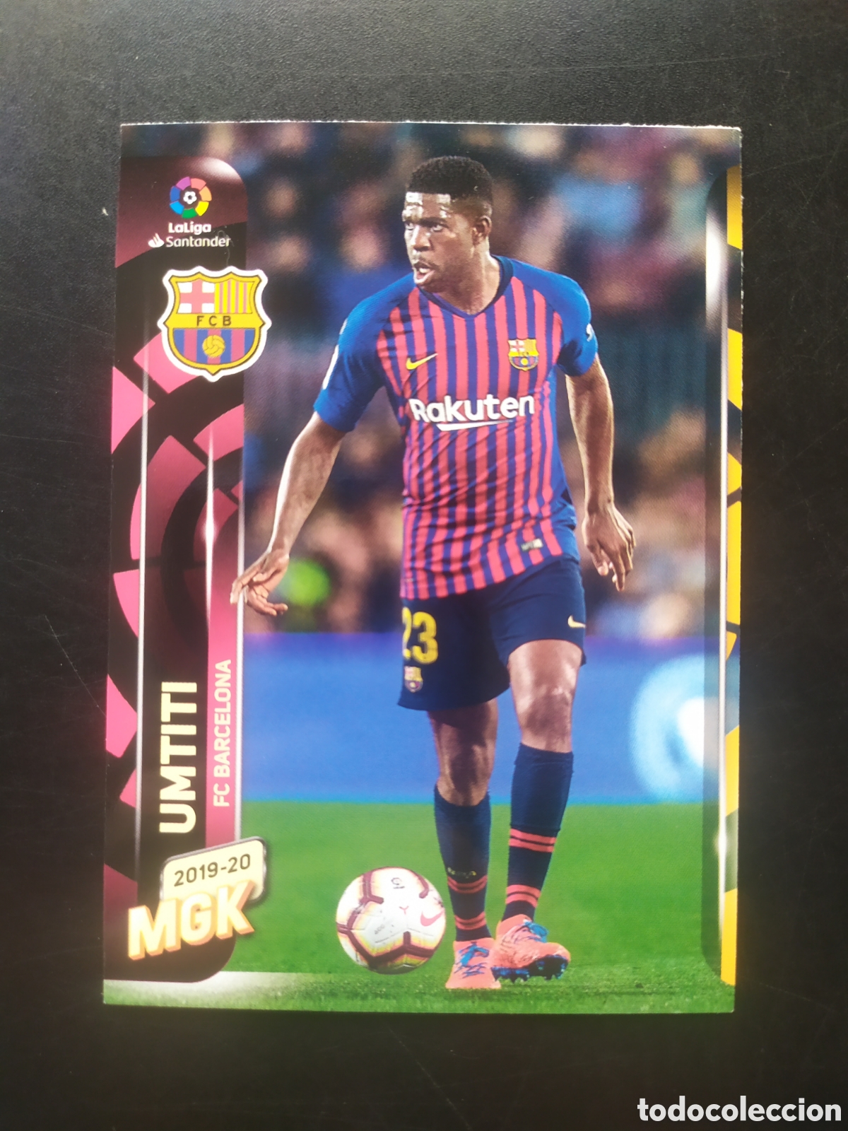 Cromos de f&uacute;tbol: Megacracks 2019 2020 19 20 panini Umtiti n&deg; 61 Barcelona