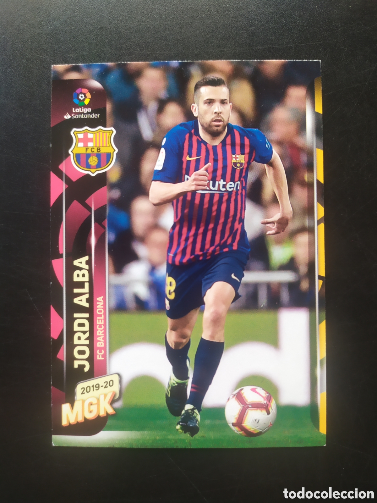 Cromos de f&uacute;tbol: Megacracks 2019 2020 19 20 panini Jordi Alba n&deg; 63 Barcelona