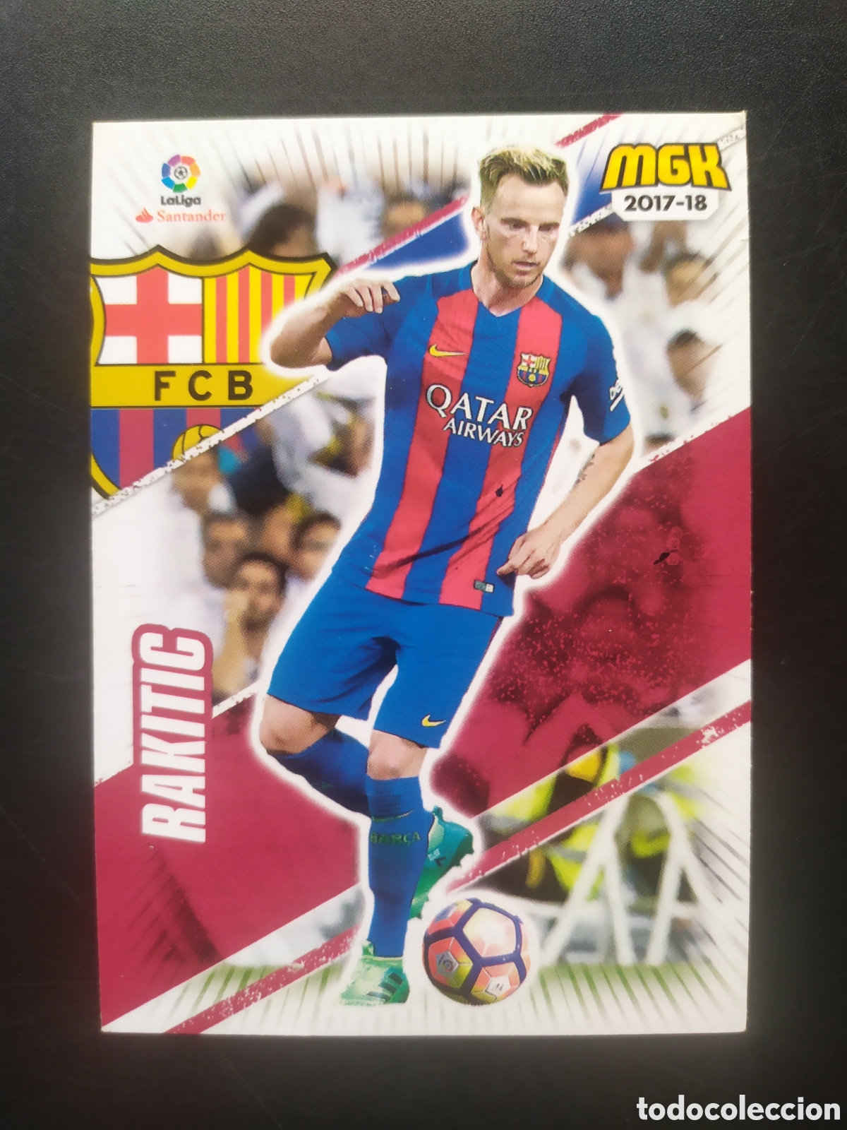 Cromos de f&uacute;tbol: Megacracks 2017 2018 17 18 panini Rakitic n&deg; 91 Barcelona