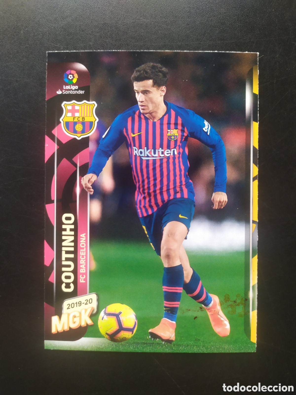 Cromos de f&uacute;tbol: Megacracks 2019 2020 19 20 panini Coutinho n&ordm; 69 Barcelona