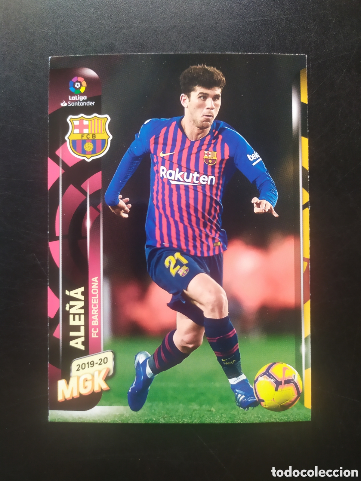 Cromos de f&uacute;tbol: Megacracks 2019 2020 19 20 panini Ale&ntilde;a n&deg; 68 Barcelona