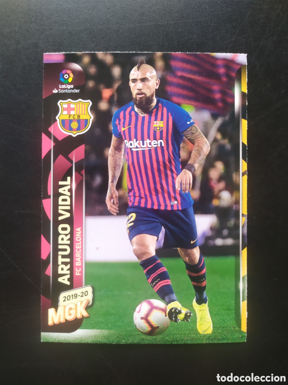 Cromos de f&uacute;tbol: Megacracks 2019 2020 19 20 panini Arturo Vidal n&deg; 67 Barcelona