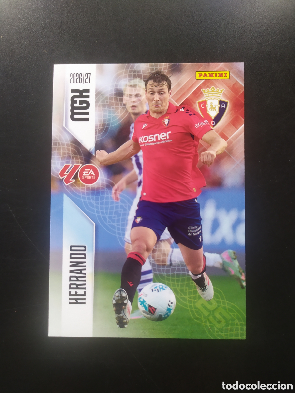 Cromos de f&uacute;tbol: Megacracks 2026 2027 26 27 panini Herrando n&deg; 259 Osasuna