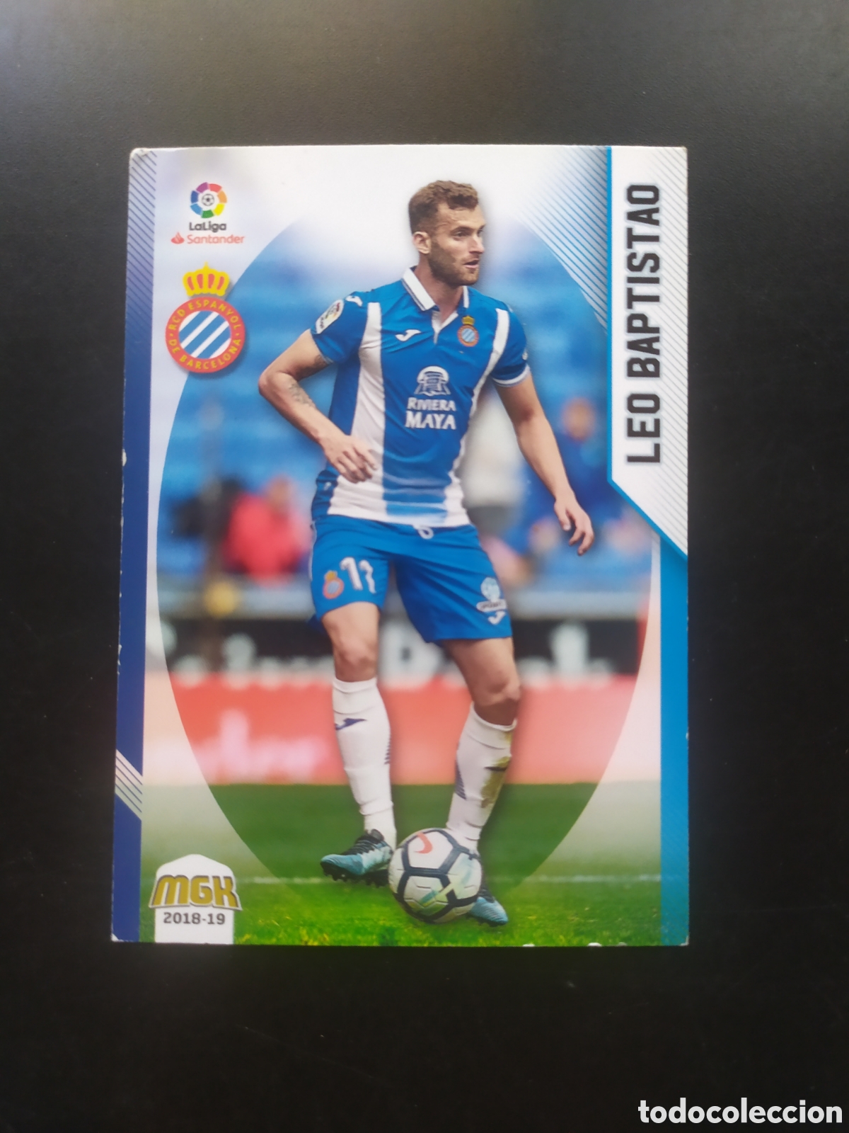 Cromos de f&uacute;tbol: Megacracks 2018 2019 18 19 panini Leo Baptistao n&deg; 208 Espanyol