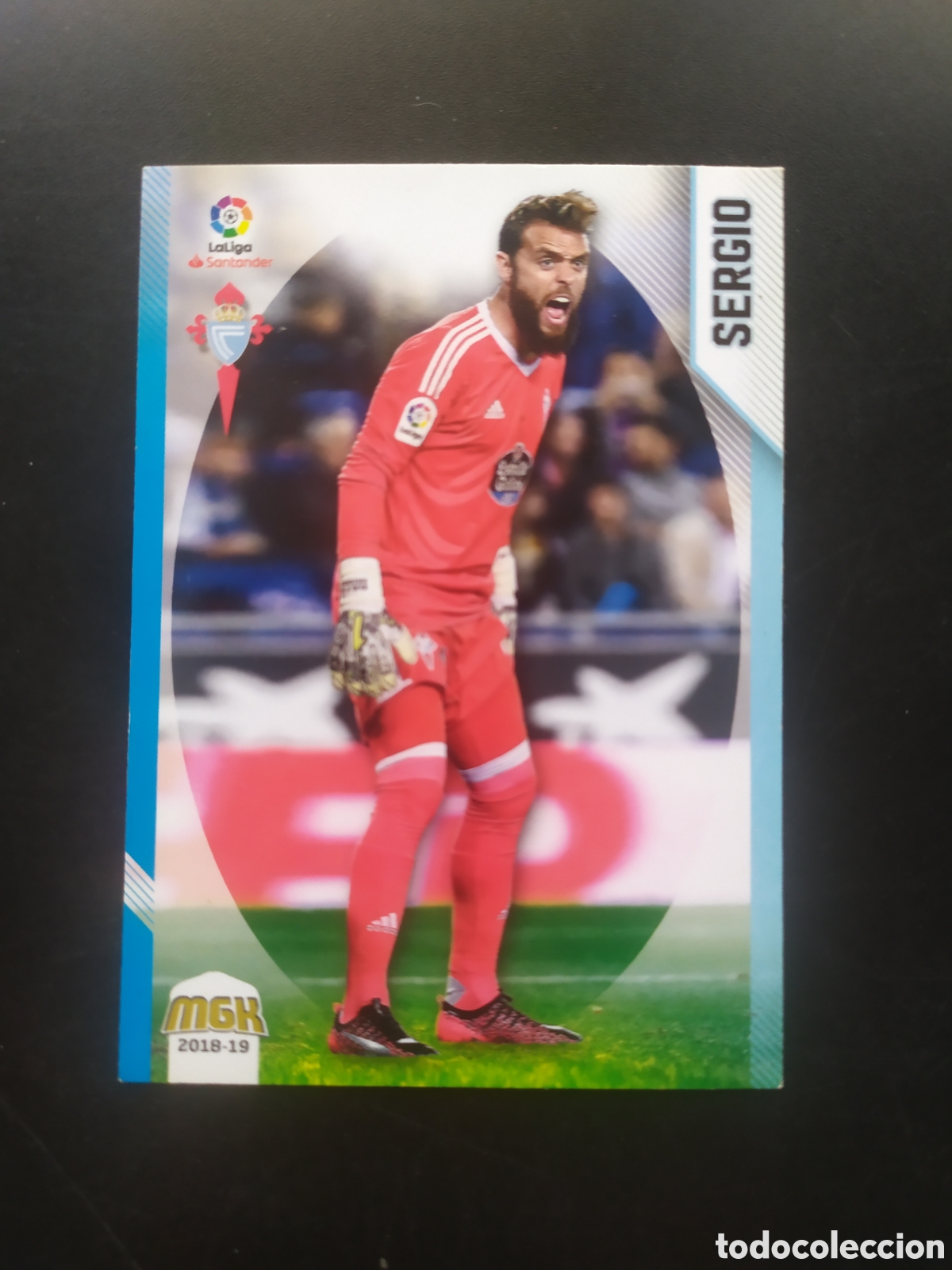 Cromos de f&uacute;tbol: Megacracks 2018 2019 18 19 panini Sergio n&ordm; 137 Celta Vigo