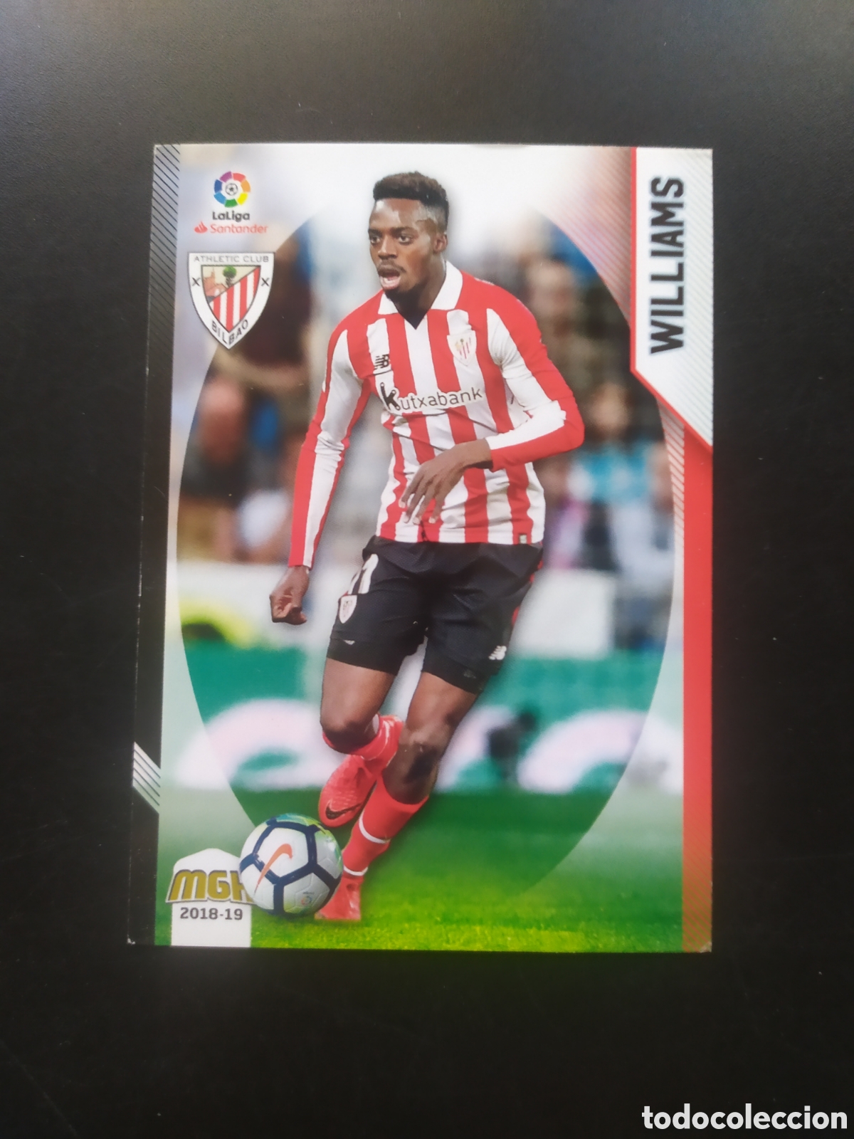 Cromos de f&uacute;tbol: Megacracks 2018 2019 18 19 panini Williams n&ordm; 46 Athletic Bilbao