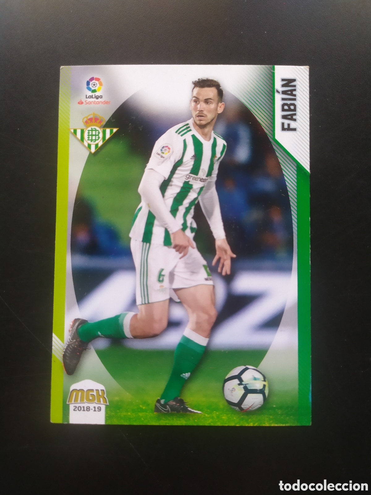 Cromos de f&uacute;tbol: Megacracks 2018 2019 18 19 panini Fabian n&ordm; 121 Real Betis
