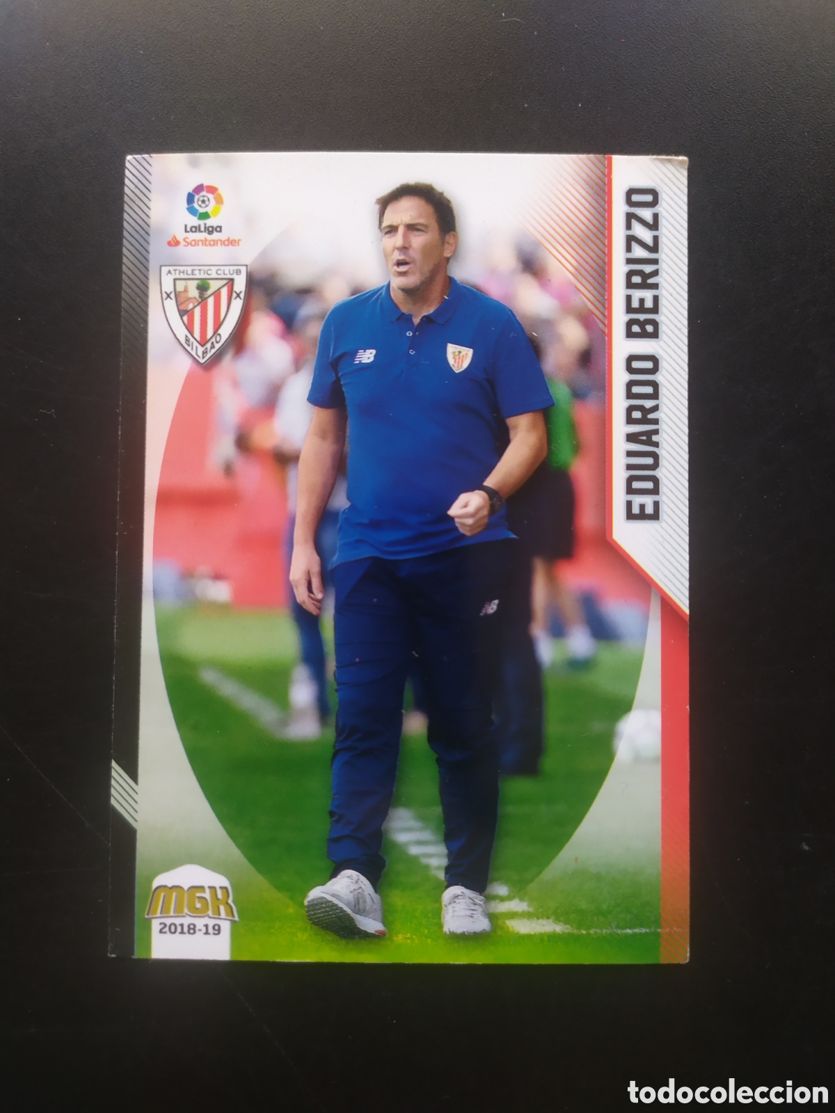 Cromos de f&uacute;tbol: Megacracks 2018 2019 18 19 panini Eduardo Berizzo n&ordm; 49 Athletic Bilbao