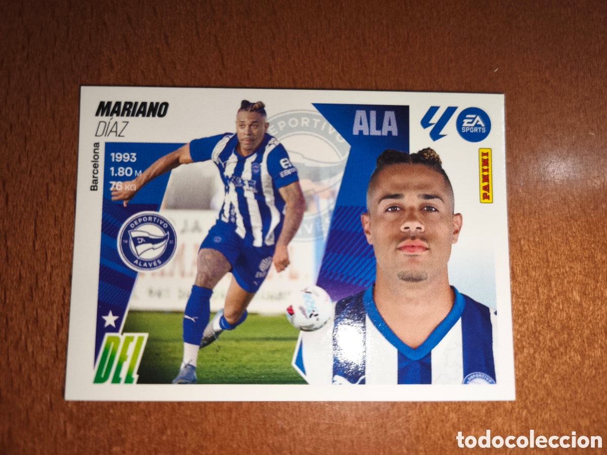 Cromos de f&uacute;tbol: Mariano coloca n&deg;20 Bis liga este 25/26 Deportivo Alav&eacute;s