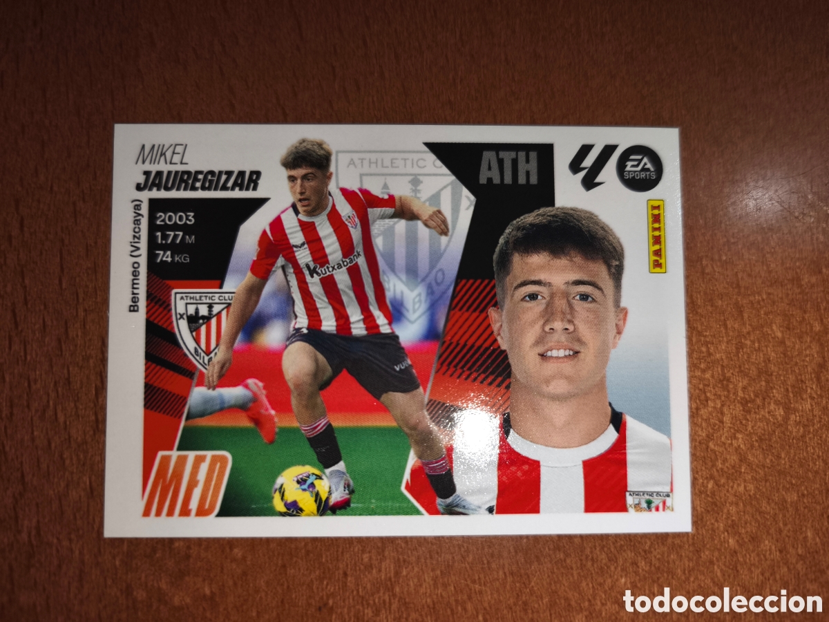 Cromos de f&uacute;tbol: Jauregizar n&deg;11 liga este 25/26 Athletic Club
