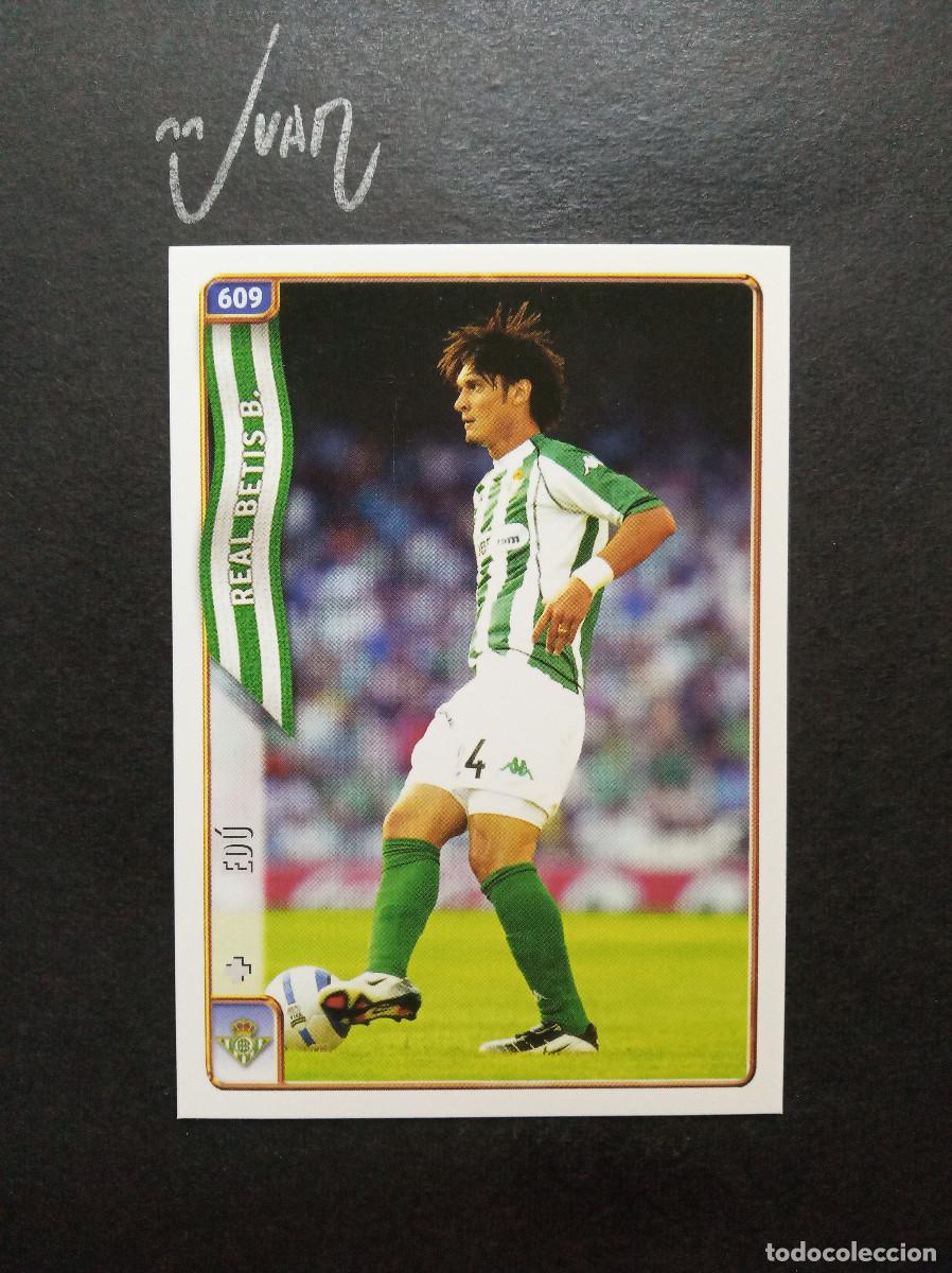 Football Stickers: N&ordm; 609 FICHAJE UH + EDU REAL BETIS BRASIL ⚽ MUNDICROMO &reg; FICHA LIGA 2004 2005 04 05