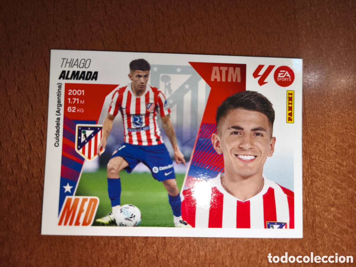 Football Stickers: Almada coloca n&deg;15 Bis liga este 25/26 Atl&eacute;tico De Madrid