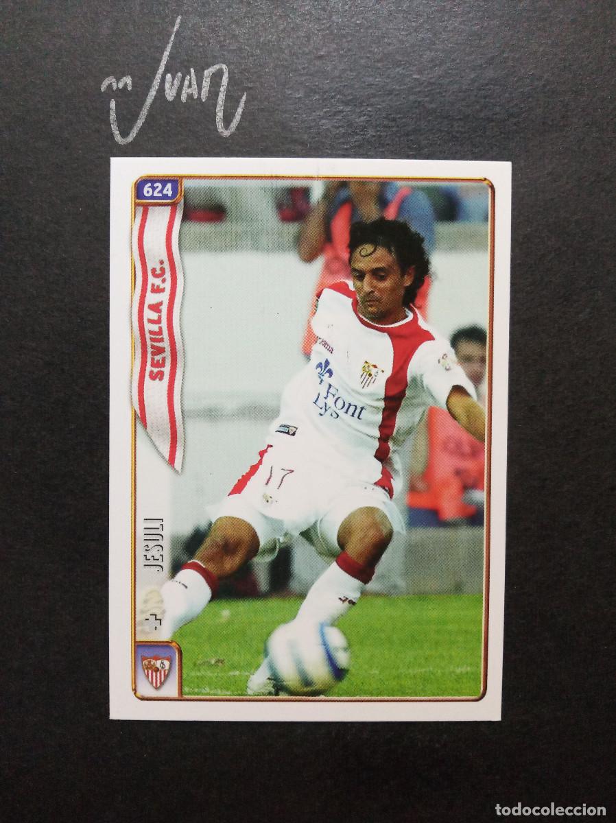 Figurine di Calcio: N&ordm; 624 FICHAJE UH + JESULI SEVILLA FC ESPA&Ntilde;A ⚽ MUNDICROMO &reg; FICHA LIGA 2004 2005 04 05
