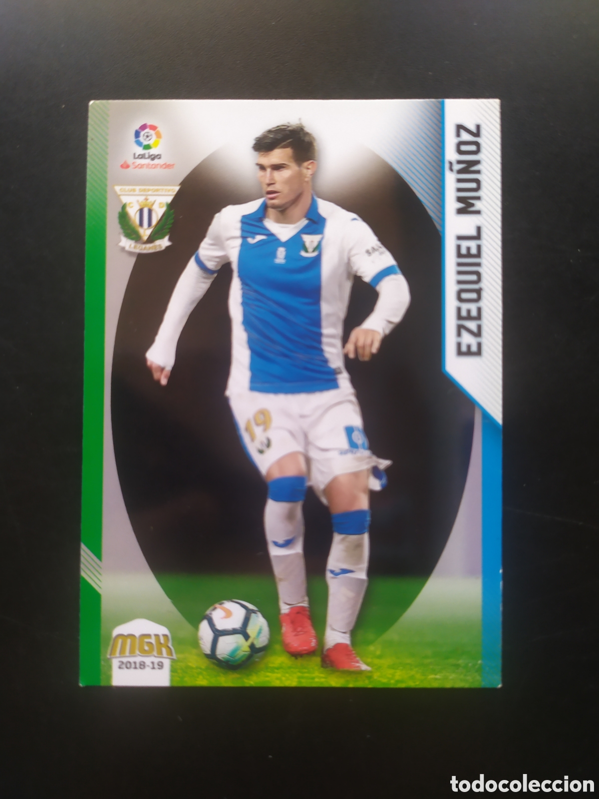 Cromos de f&uacute;tbol: Megacracks 2018 2019 18 19 panini Exequiel Mu&ntilde;oz n&ordm; 304 Leganes
