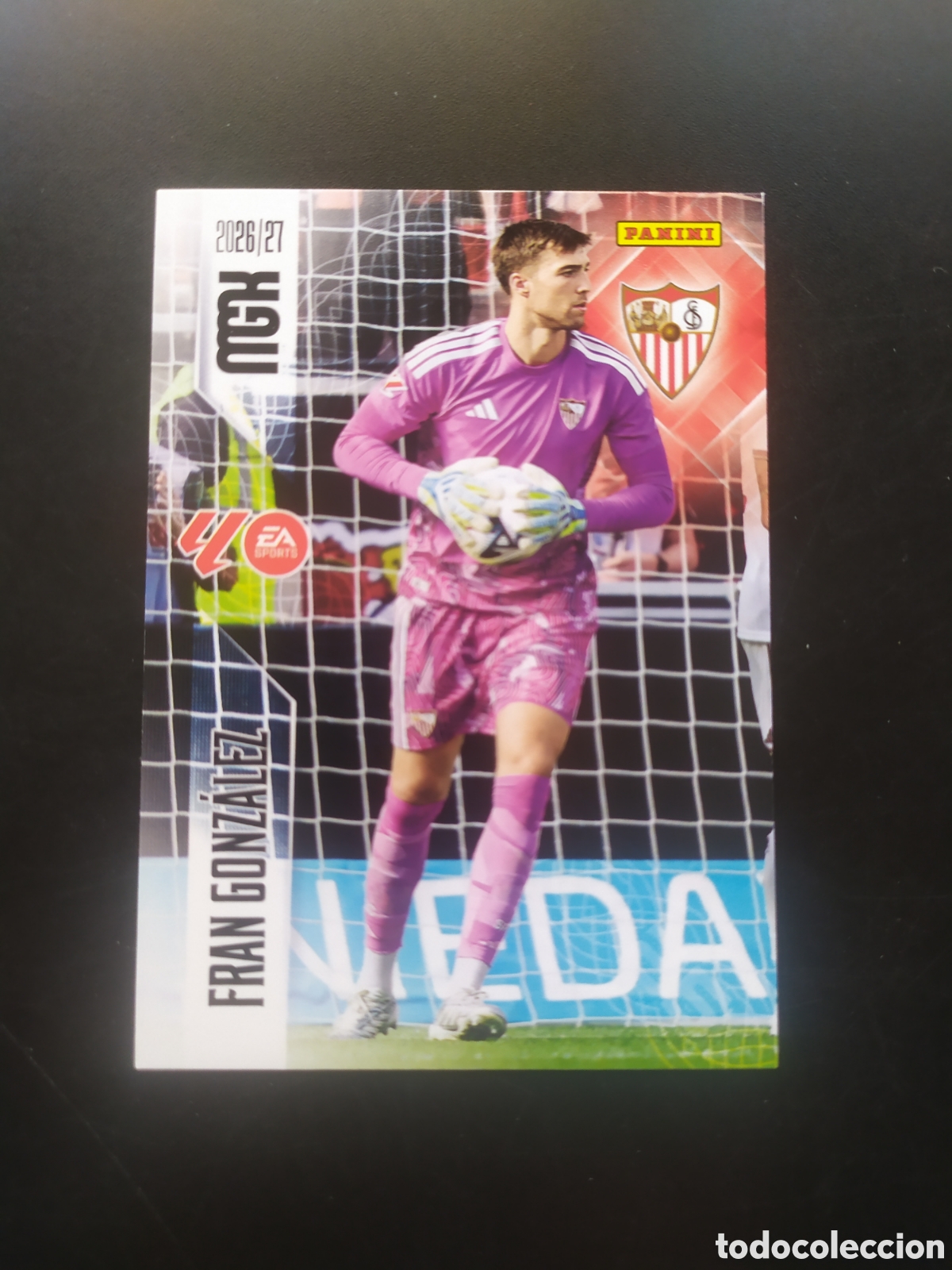 Cromos de f&uacute;tbol: Megacracks 2026 2027 26 27 panini Fran Gonz&aacute;lez n&deg; 327 Sevilla