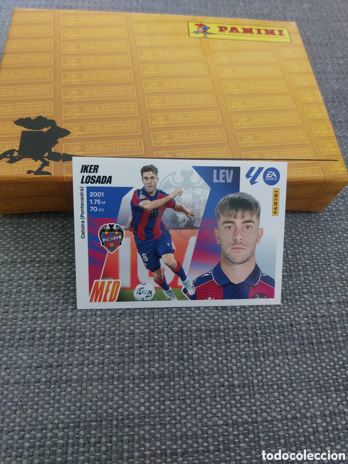 Football Stickers: 13 BIS IKER LOSADA LEVANTE PANINI LIGA ESTE 25 26 2025 2026