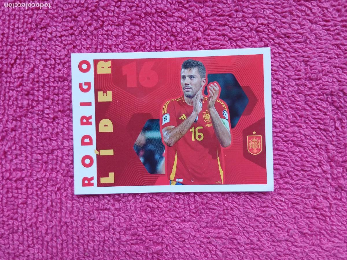 Football Stickers: espa&ntilde;a 2026 68 rodrigo selecci&oacute;n espa&ntilde;ola panini carrefour family mundial de futbol