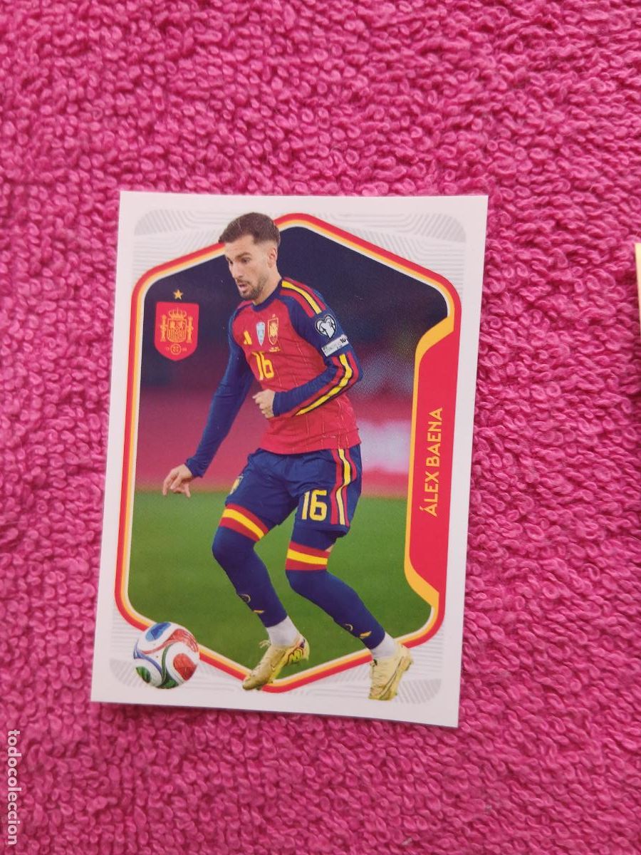 Cromos de f&uacute;tbol: espa&ntilde;a 2026 44 alex baena selecci&oacute;n espa&ntilde;ola panini carrefour family mundial de futbol