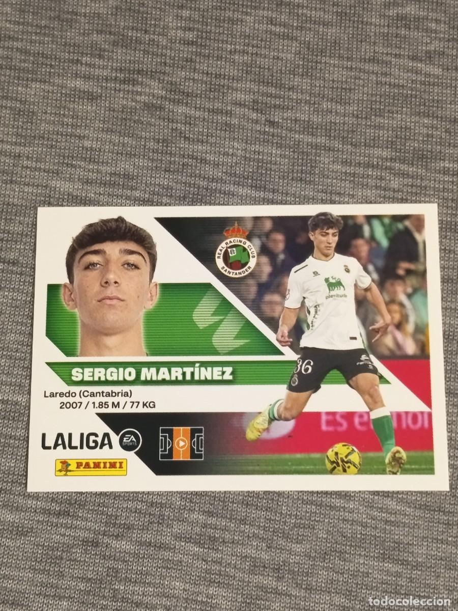 Cromos de f&uacute;tbol: Liga este 26 27 Panini SERGIO MART&Iacute;NEZ COLOCA N&deg;13 BIS RACING DE SANTANDER nuevo