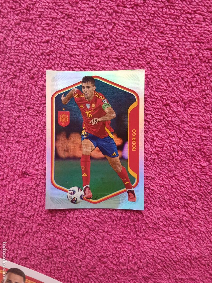 Cromos de f&uacute;tbol: espa&ntilde;a 2026 32 rodrigo selecci&oacute;n espa&ntilde;ola panini carrefour family mundial de futbol