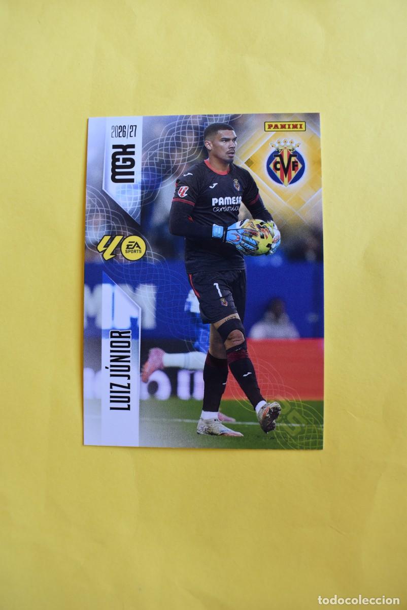 Cromos de Futebol: Cromo La Liga. Megacracks. 2026 2027. 26 27. Luiz J&uacute;nior. Villarreal. N. &ordm; 362. Panini