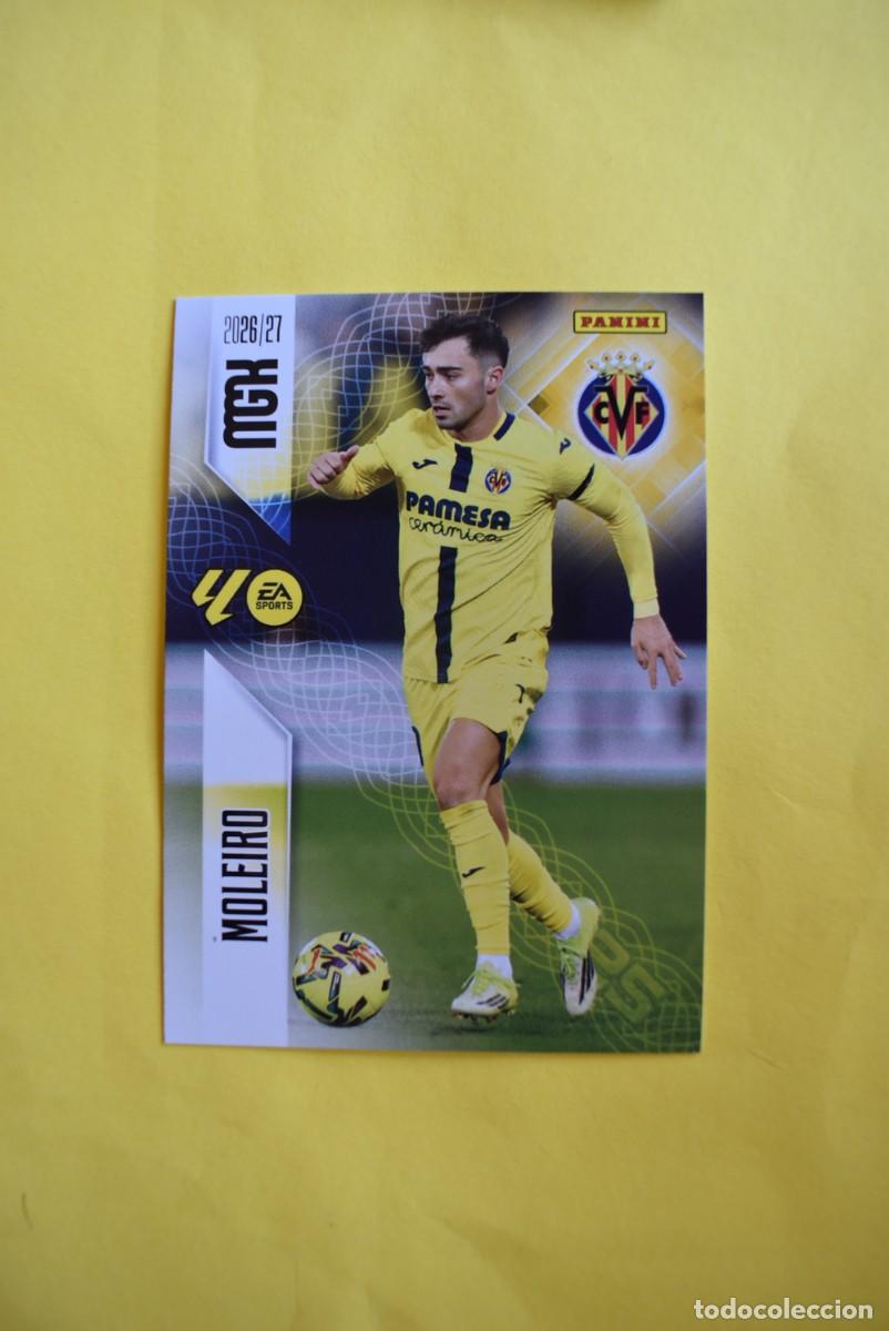 Cromos de Futebol: Cromo La Liga. Megacracks. 2026 2027. 26 27. Moleiro. Villarreal. N. &ordm; 373. Panini