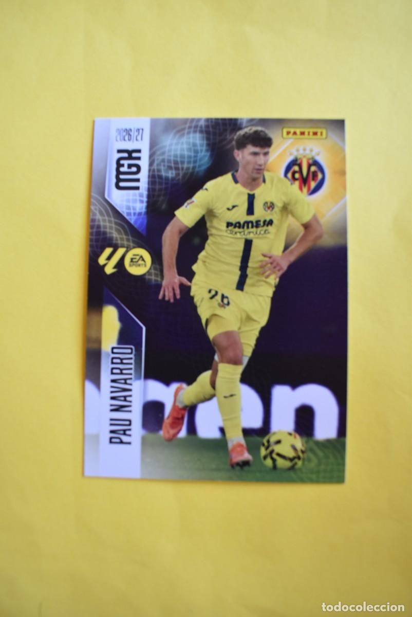 Cromos de Futebol: Cromo La Liga. Megacracks. 2026 2027. 26 27. Pau Navarro. Villarreal. N. &ordm; 365. Panini