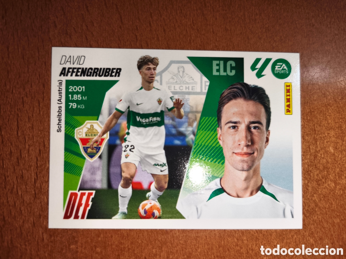 Cromos de Futebol: Affengruber n&deg;7 liga este 25/26 Elche