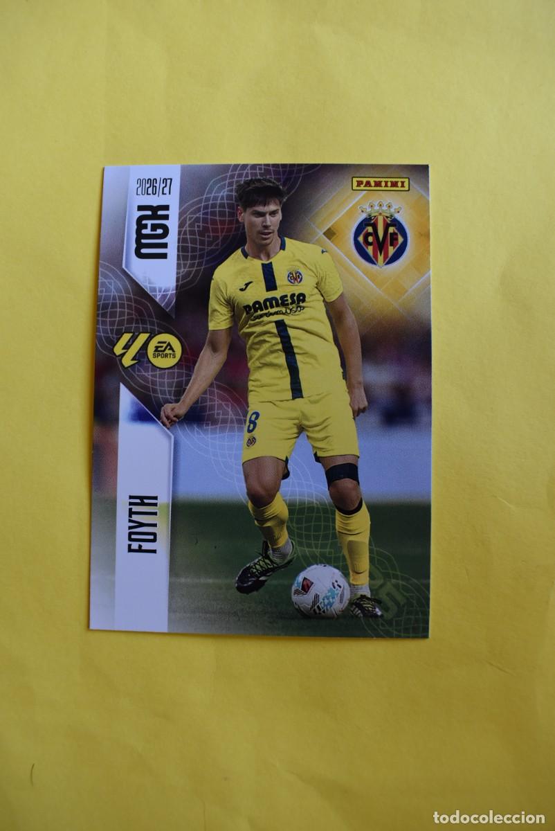 Cromos de Futebol: Cromo La Liga. Megacracks. 2026 2027. 26 27. Foyth. Villarreal. N. &ordm; 366. Panini