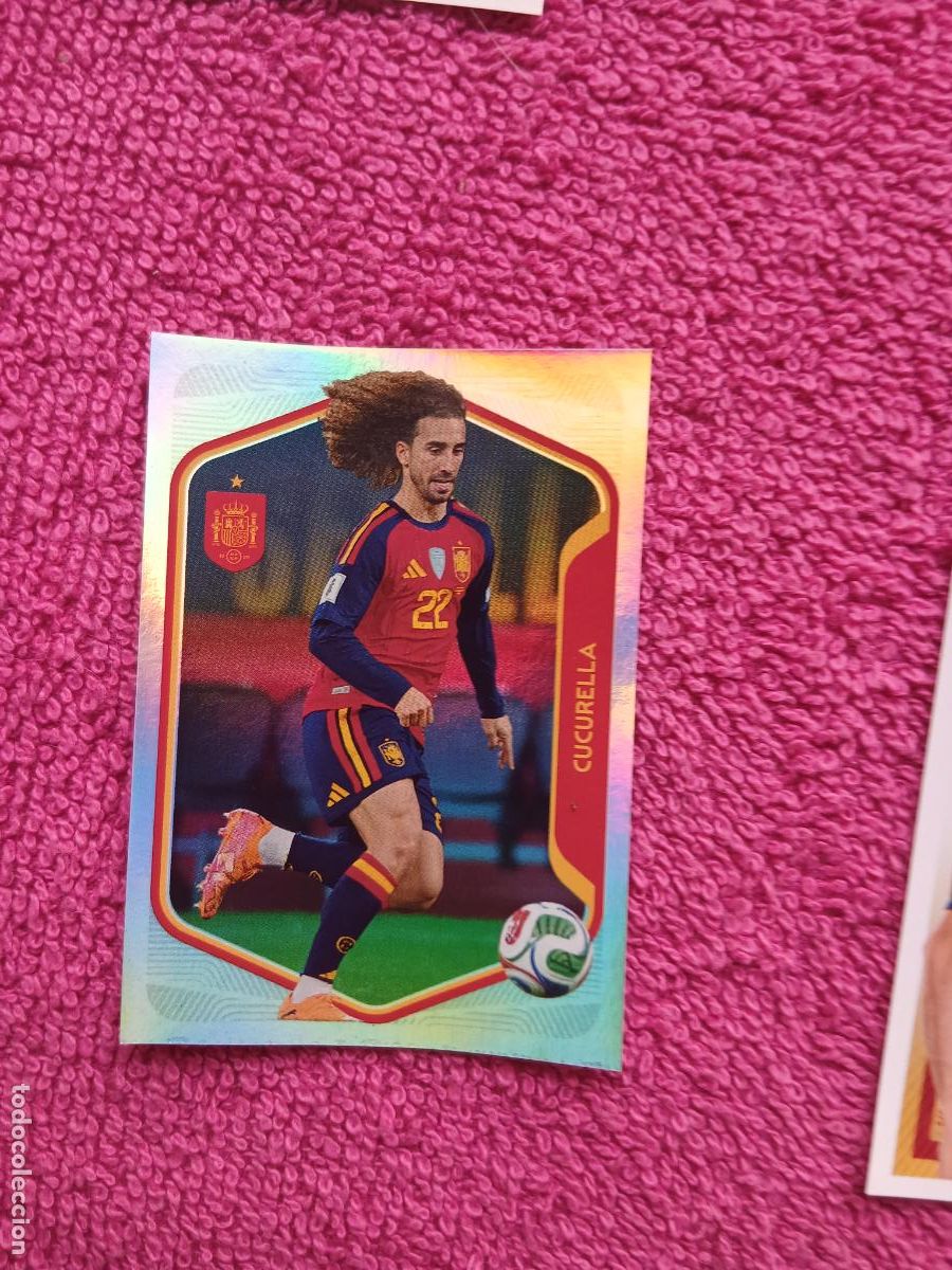 Cromos de Futebol: espa&ntilde;a 2026 28 cucurella selecci&oacute;n espa&ntilde;ola panini carrefour family mundial de futbol