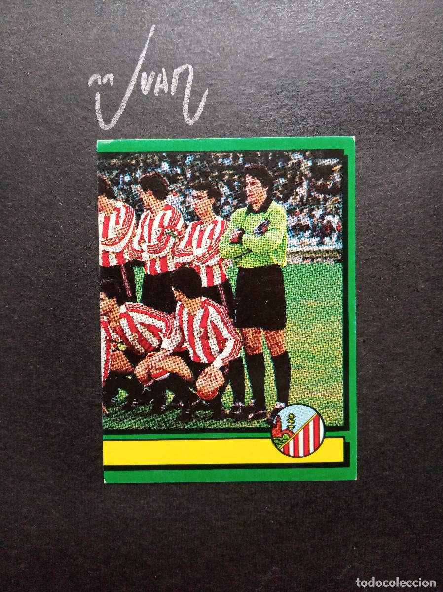 Cromos de Futebol: N&ordm; 3 ALINEACION ATHLETIC CLUB ANDRINUA GARITANO ⚽ PANINI &reg; LIGA FUTBOL 1989 1990 89 90 SIN PEGAR